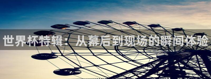 世界杯官网:世界杯特辑:从幕后到现场的瞬间体验